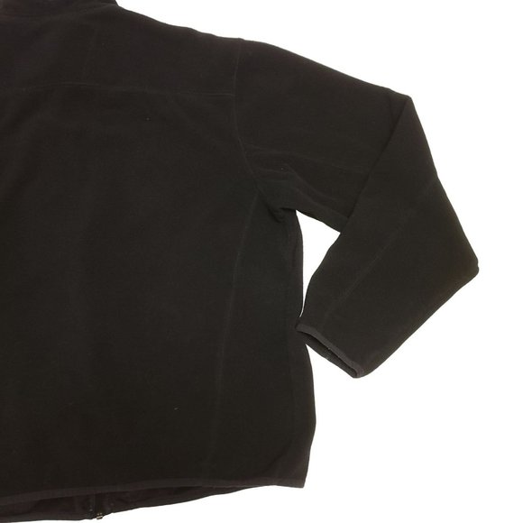 Timberland Fleece Jacket Full Zip Black Men's XXL - Picture 11 of 14